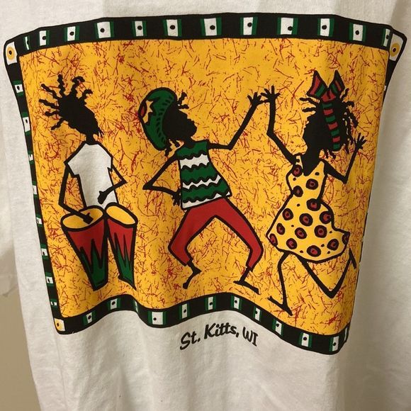 Jerzees Other - Saint Kitts west Indies souvenir T-shirt